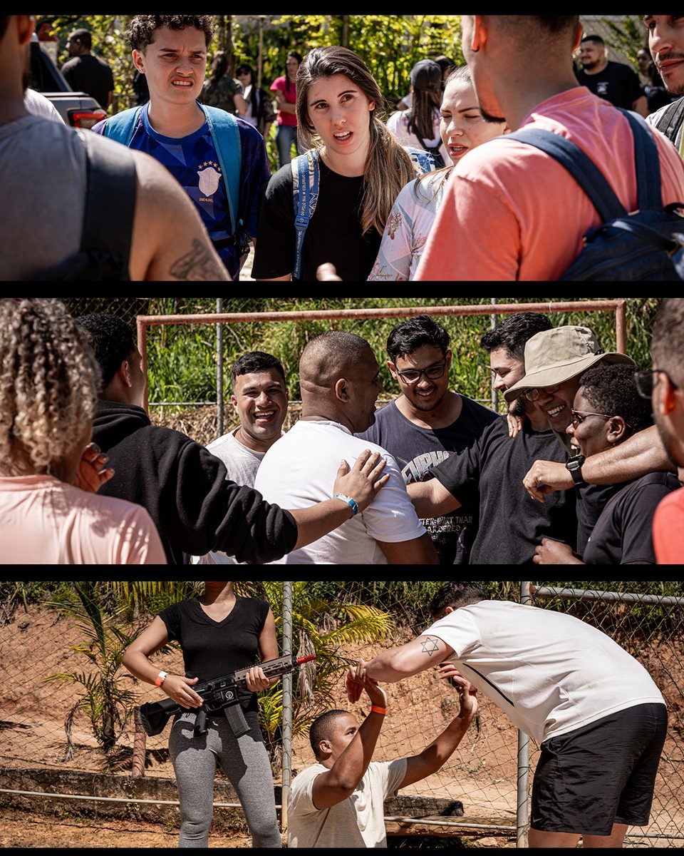 Momentos de comunhão e orientação em equipe